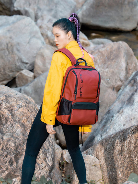Arctic Hunter Backpack Backpack for 15.6" Laptop Red B00532-RD