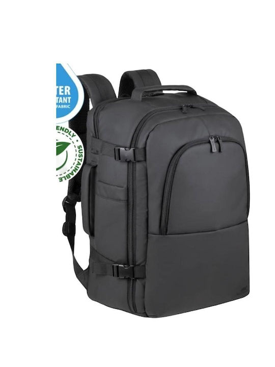 Rivacase Tegel Eco 8465 Αδιάβροχη Τσάντα Πλάτης για Laptop 17.3" σε Μαύρο χρώμα