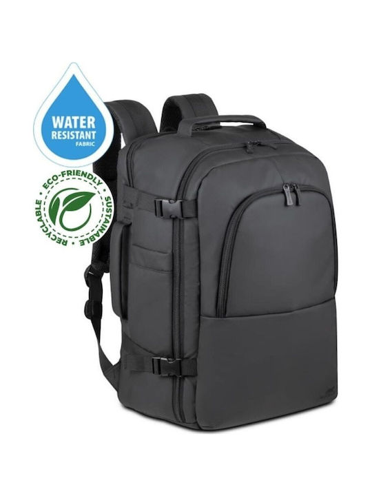 Rivacase Tegel Eco 8465 Αδιάβροχη Τσάντα Πλάτης για Laptop 17.3" σε Μαύρο χρώμα