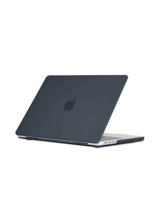 Techsuit Tasche Abdeckung für Laptop 13" MacBook Air 13" 2020 Matte Black
