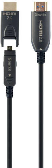 Cablexpert HDMI 2.0 Premium High Speed 4K 60Hz HDR Cable HDMI Male - HDMI Male 20m Black