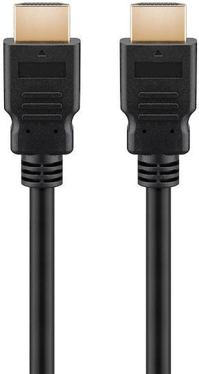 Goobay HDMI 1.4 High Speed 1080p 120Hz Cable HDMI male - HDMI male 3m Μαύρο