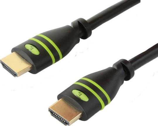 Techly HDMI 1.4 High Speed 1080p 120Hz Cable HDMI Male - HDMI Male 15m Black