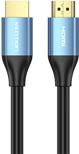 Vention HDMI 2.0 Premium Високоскоростен 4K 60Hz HDR Кабел HDMI мъжки - HDMI мъжки 10м Син