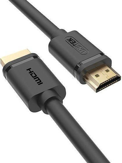 Unitek HDMI 2.0 Premium High Speed 4K 60Hz HDR Cable HDMI male - HDMI male 1m Μαύρο