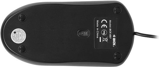 iBox i010 С кабел Мишка Черен