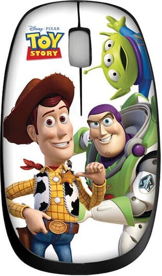 Disney Toy Story Ενσύρματο Mini Ποντίκι Πολύχρωμο