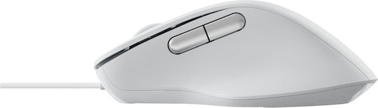 Rapoo N500 Wired Ergonomic Mouse White