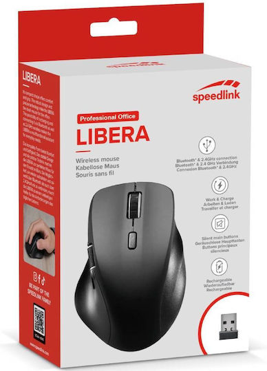 SpeedLink Libera Kabellos Maus Schwarz