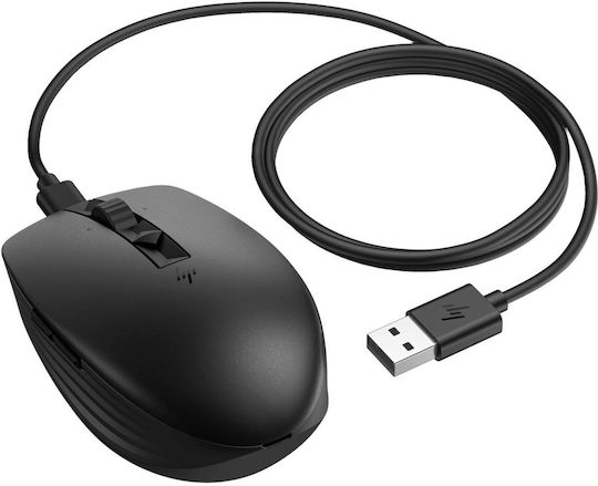 HP 715 Ασύρματο Bluetooth Ποντίκι Μαύρο