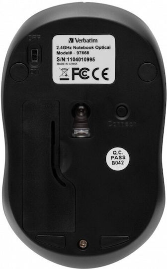 Verbatim Go Nano Wireless Mini Mouse Fuchsia