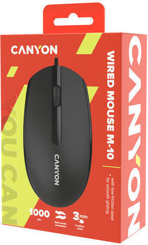 Canyon M-10 Verkabelt Maus Schwarz