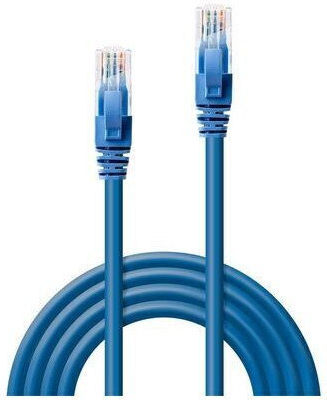 Lindy U/UTP Cat.6 Gigabit Network Cable Ethernet 2m Blue