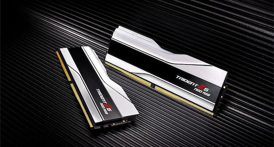 G.Skill Trident Z5 Neo RGB DDR5 32GB RAM με 2x16GB Modules και Ταχύτητα 6000 για Desktop