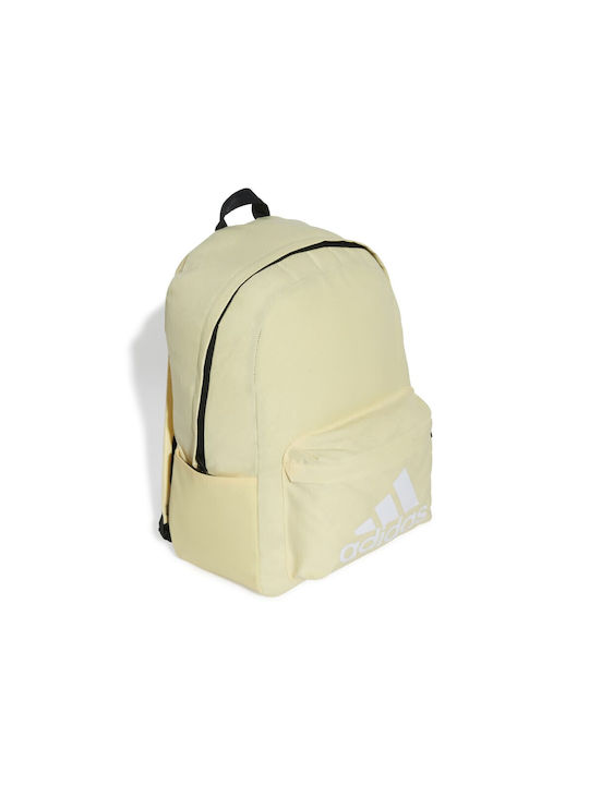 adidas Classic Ανδρική Τσάντα Πλάτης Γυμναστηρίου Κίτρινη