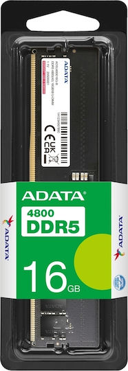 Adata 16GB DDR5 RAM με Ταχύτητα 5600 για Desktop