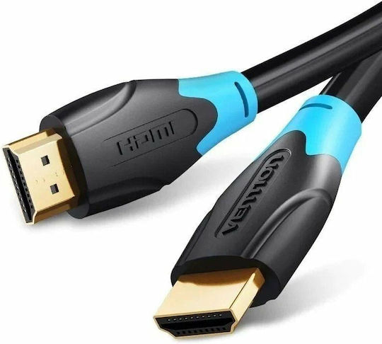 Vention HDMI 2.0 Premium High Speed 4K 60Hz HDR Cable HDMI Male - HDMI Male 12m Black