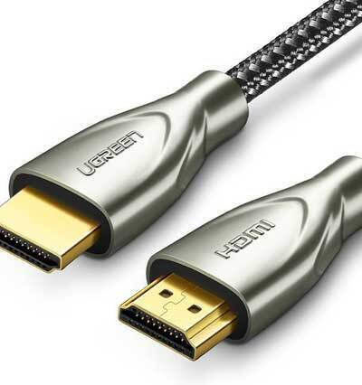 Ugreen HD131 HDMI 2.0 Premium High Speed 4K 60Hz HDR Braided Cable HDMI Male - HDMI Male 2m Gray