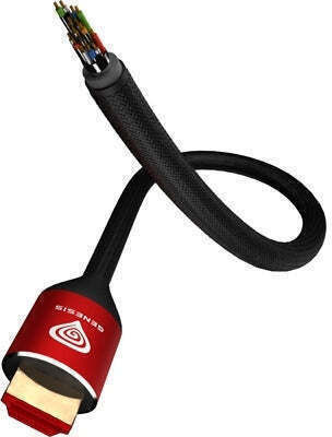 Genesis HDMI 2.1 Ultra High Speed 48Gbps 4K 120Hz HDR VRR Cable HDMI Male - HDMI Male 3m Red