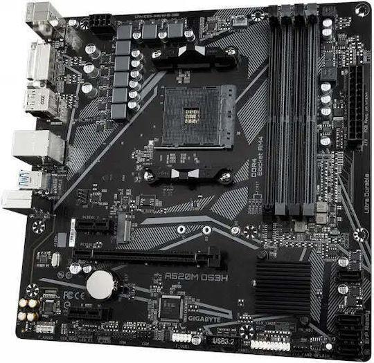 Gigabyte A520M DS3H V2 Motherboard Micro ATX με AMD AM4 Socket