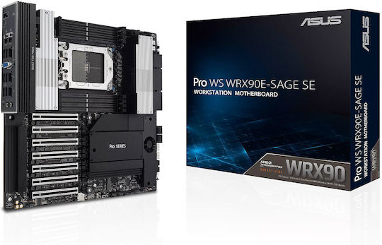 Asus PRO WS WRX90E-SAGE Motherboard Micro ATX with AMD TR5 Socket