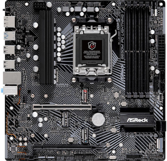 ASRock B650M PG Lightning Placă de bază Micro ATX cu AMD AM5 Socket
