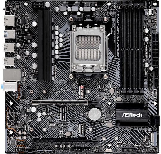 ASRock B650M PG Lightning Placă de bază Micro ATX cu AMD AM5 Socket