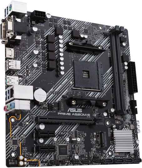 Asus Prime A520M-E Mutterplatine Micro ATX mit AMD AM4 Steckdose 90MB1510-M0EAY0