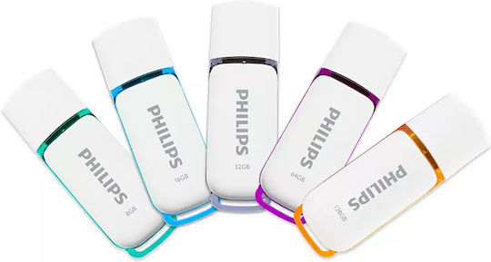 Philips Snow Edition 8ГБ USB 2.0 Стик Зелен