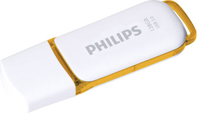 Philips Snow Edition 128GB USB 2.0 Stick Πορτοκαλί