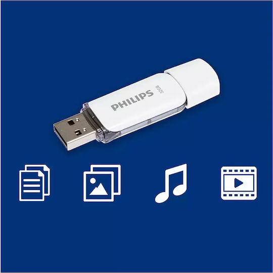 Philips Snow 32GB USB 2.0 Stick Gray