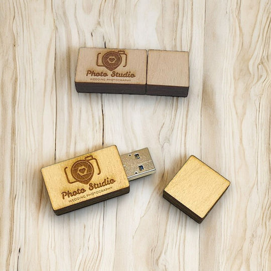 Woodseason 32GB USB 2.0 Stick Brown