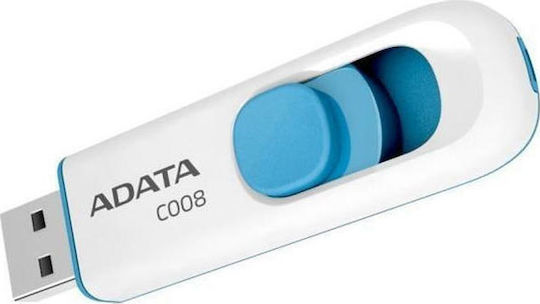 Adata C008 32GB USB 2.0 Stick White