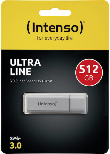 Intenso Ultra Line 512GB USB 2.0 Stick Γκρι