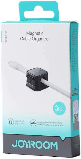 Joyroom JR-ZS368 Cable Clips 3pcs Black