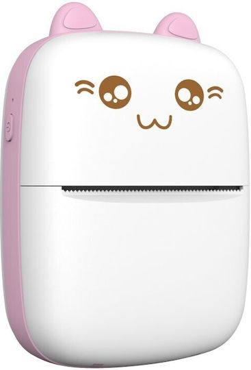 Hurtel Mini Cat HURC9 Zink Photo Printer with Bluetooth