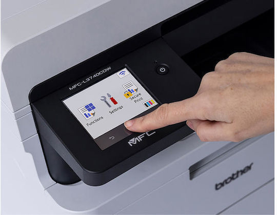 Brother Έγχρωμο Πολυμηχάνημα LED με WiFi και Mobile Print MFC-L3740CDWRE1