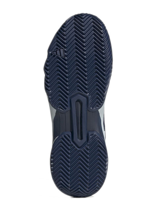adidas Courtjam Control 3 Ανδρικά Παπούτσια Τένις για Χωμάτινα Γήπεδα Μπλε
