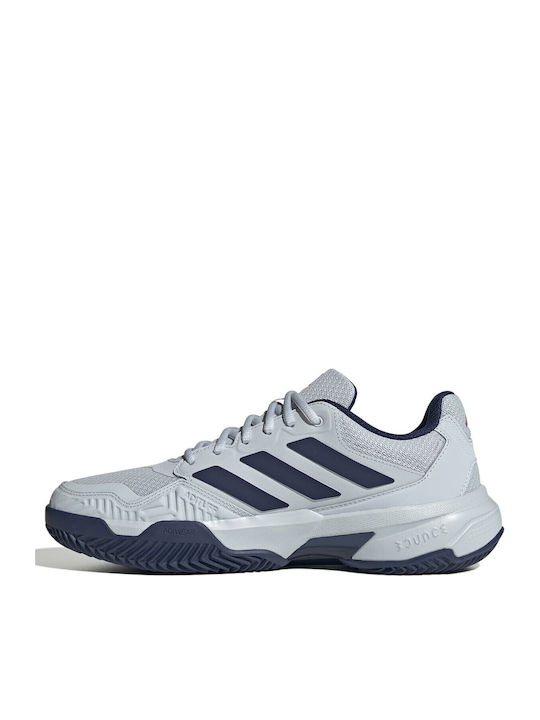adidas Courtjam Control 3 Ανδρικά Παπούτσια Τένις για Χωμάτινα Γήπεδα Μπλε