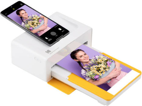 Kodak PD-460 Θερμικός Εκτυπωτής για Φωτογραφίες με Bluetooth Κίτρινο