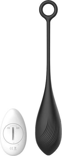 Mokko Toys Vibrator Egg cu Telecomandă 6cm Negru