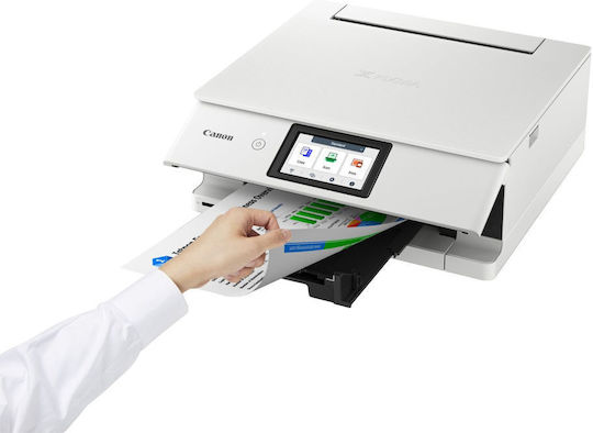 Canon Pixma TS8751 Έγχρωμoς Εκτυπωτής Inkjet με WiFi και Mobile Print 6152C026