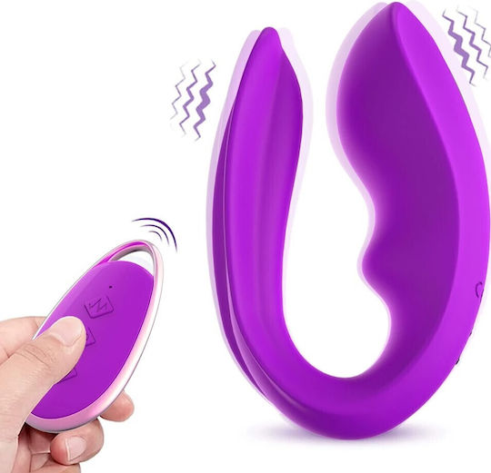 Mokko Toys Clitoral Vibrator with Remote Control Purple
