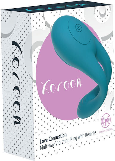 Xocoon Δονητής για Ζευγάρια με Remote Control Τιρκουάζ
