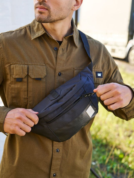 Herren Bum Bag Gürtel Schwarz