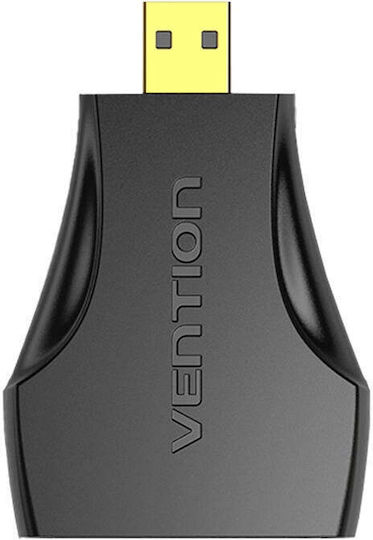 Vention Μετατροπέας micro HDMI male σε HDMI female 1τμχ AITB0