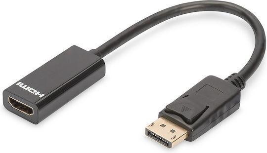 Digitus Converter DisplayPort male to HDMI female 1pcs DB-340400-001-S