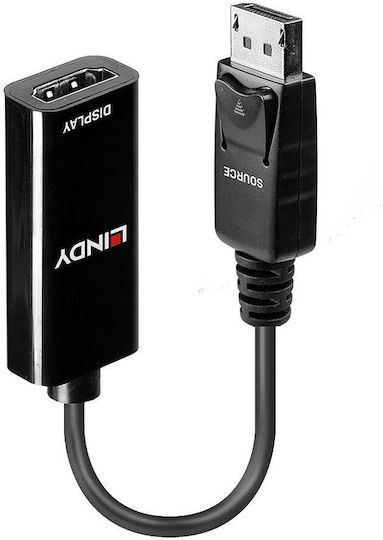 Lindy Konverter DisplayPort männlich zu HDMI weiblich 1Stück 41718