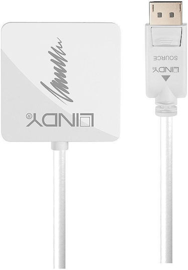 Lindy Конвертор DVI-D / HDMI / DisplayPort / VGA мъжки към DVI-D / HDMI / DisplayPort / VGA женски Черен 1бр 41028