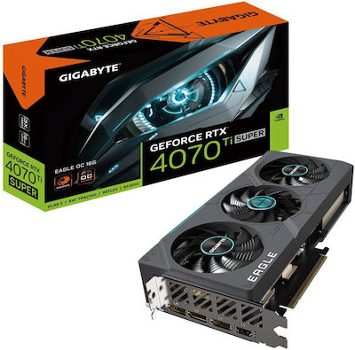 Gigabyte GeForce RTX 4070 Ti Super 16GB GDDR6X Eagle OC Κάρτα Γραφικών